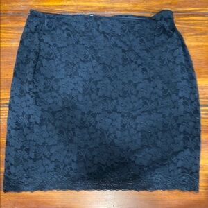 Express Black Mini Pencil Skirt for Cocktail